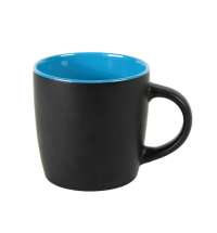 Набор подарочный DESKTOP: кружка, ежедневник, ручка,  стружка, коробка, черный/голубой