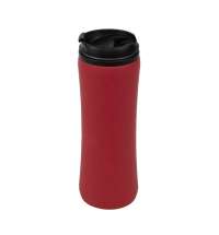 Набор подарочный OFFICEKIT: термос, ежедневник, ручка,  стружка, коробка, красный