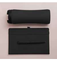 Набор подарочный OFFICEKIT: термос, ежедневник, ручка,  стружка, коробка, черный