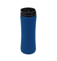 Набор подарочный OFFICEKIT: термос, ежедневник, ручка,  стружка, коробка, синий