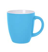 Подарочный набор JOY: блокнот, ручка, кружка, коробка, стружка; голубой