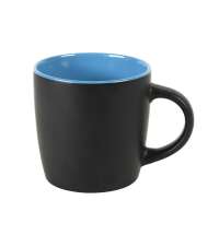 Набор подарочный HYPER: кружка, ежедневник, ручка; черный/голубой