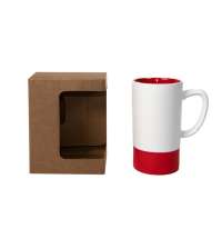 Коробка для кружки 26700, размер 11,9 х 8,6 х 15,2 см, микрогофрокартон, коричневый