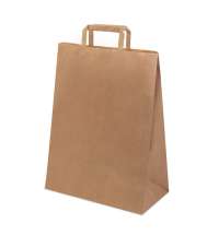 Пакет бумажный QUADRATA XL, крафт, плотность 80 г/м2, 43 x 32 x 17 cм