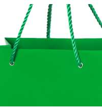 Пакет подарочный GLAM 27х12х32  см, зелёный