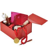 Упаковка подарочная, коробка складная размер 22 x 20 x 11 см