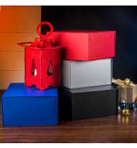 Упаковка подарочная, коробка складная размер 22 x 20 x 11 см