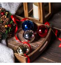 Шар новогодний GLOSS