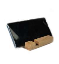 Подставка для телефона  и планшета, 11х7,5х2 см, бук