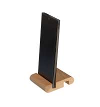 Подставка под телефон &laquo;Мини&raquo; 8 x 8 x 2 см, пазы 1 см. и 1,4 см, бук