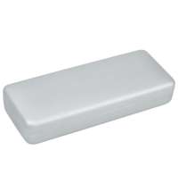 Футляр для 1-2 ручек, серебристый, PU-материал