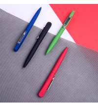 IQ, ручка с флешкой, 8 GB, металл, soft-touch