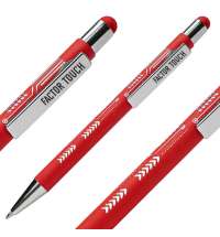 Ручка шариковая FACTOR TOUCH со стилусом