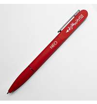 Ручка шариковая NEO с подсветкой после гравировки, soft touch