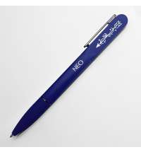 Ручка шариковая NEO с подсветкой после гравировки, soft touch