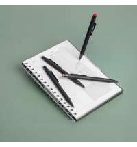 Ручка шариковая FACTOR BLACK со стилусом