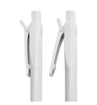 Ручка шариковая N22 с клипом-прищепкой, переработанный пластик