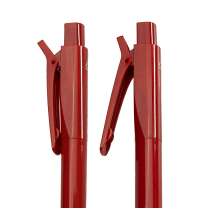 Ручка шариковая N22 с клипом-прищепкой, переработанный пластик