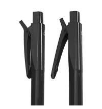 Ручка шариковая N22 с клипом-прищепкой, переработанный пластик