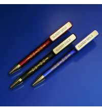 Ручка шариковая GLOSSY GOLD