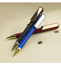 Ручка шариковая GLOSSY GOLD