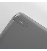 Универсальный аккумулятор Boosty 5 (5000 мАч), серый, 9,8х6.3х1,4 см