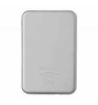 Универсальный аккумулятор Rib 5 (5000 мАч), белый, 9,8х6.3х1,4 см