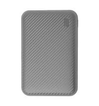 Универсальный аккумулятор Rib 5 (5000 мАч), серый, 9,8х6.3х1,4 см