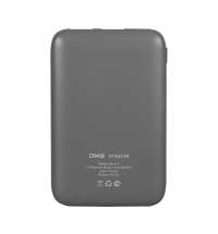 Универсальный аккумулятор Num 5 (5000 мАч), серый, 10,2х6.3х1,2 см