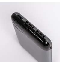 Универсальный аккумулятор Num 5 (5000 мАч), серый, 10,2х6.3х1,2 см