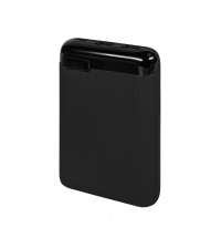 Универсальный аккумулятор Num 5 (5000 мАч), черный, 10,2х6.3х1,2 см