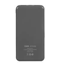 Универсальный аккумулятор Rib 10 (10000 мАч), серый, 13,5х6.8х1,5 см