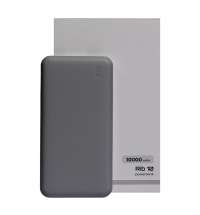 Универсальный аккумулятор Rib 10 (10000 мАч), серый, 13,5х6.8х1,5 см