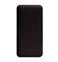 Универсальный аккумулятор Rib 10 (10000 мАч), черный, 13,5х6.8х1,5 см