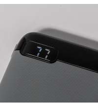 Универсальный аккумулятор Num 10 (10000 мАч), серый, 13,9х6.9х1,4 см