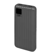 Универсальный аккумулятор Wave 10 (10000 мАч), серый, 14,9х6.7х1,6 см