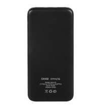 Универсальный аккумулятор Wave 10 (10000 мАч), черный, 14,9х6.7х1,6 см