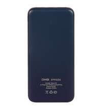 Универсальный аккумулятор Wave 10 (10000 мАч), синий, 14,9х6.7х1,6 см