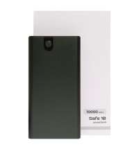 Универсальный аккумулятор Safe 10 (10000 мАч), серый, 13,8х6.8х1,4 см