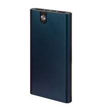 Универсальный аккумулятор Safe 10 (10000 мАч), синий, 13,8х6.8х1,4 см