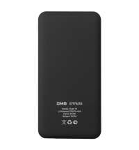 Универсальный аккумулятор Flash 10 (10000 мАч) с подсветкой и soft touch,черный,13,7х6,87х1,55мм