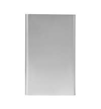 Универсальный аккумулятор Al 4 (4000 мАч), серебристый, 11х6.9х0,98 см