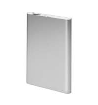 Универсальный аккумулятор Al 4 (4000 мАч), серебристый, 11х6.9х0,98 см