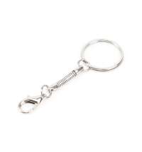 Брелок для флешки, серебристый, металл