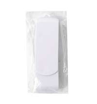 USB flash-карта SWING (8Гб), белый, 6,0х1,8х1,1 см, пластик