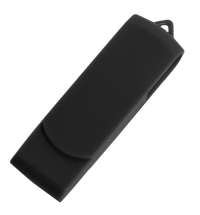 USB flash-карта SWING (8Гб), черный, 6,0х1,8х1,1 см, пластик