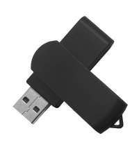 USB flash-карта SWING (8Гб), черный, 6,0х1,8х1,1 см, пластик