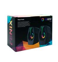 Колонки игровые HIPER FENIX, черный