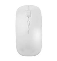 Мышь беспроводная OPTIC, белая, пластик