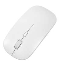 Мышь беспроводная OPTIC, белая, пластик